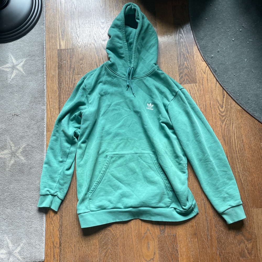 Extra large green hoodie